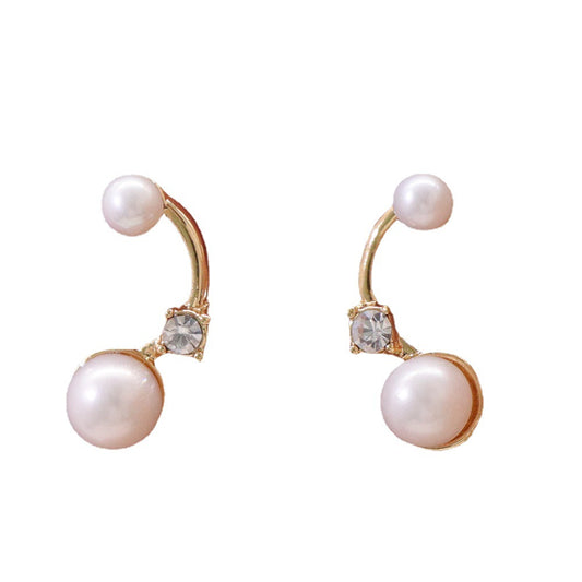 Jewelry Set Copper Plated Real Gold Freshwater Pearl Ring