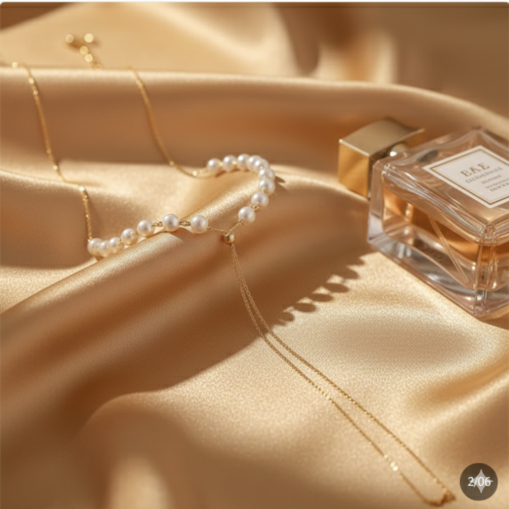 Women's Multi-tassel Long Freshwater Pearl Necklace