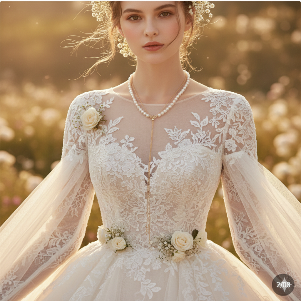 Women's Multi-tassel Long Freshwater Pearl Necklace