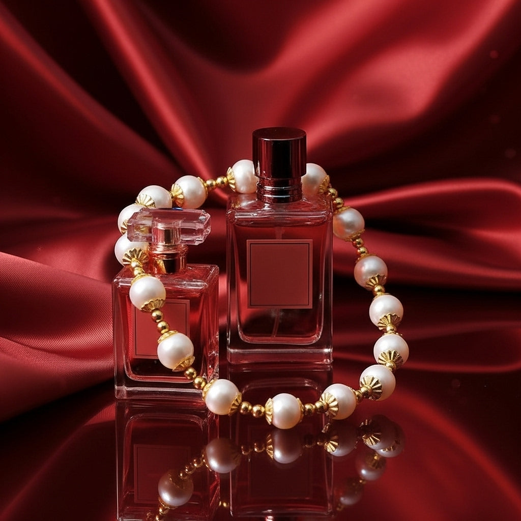 Real Freshwater Round Pearl Bracelet For Women Natural Pearl