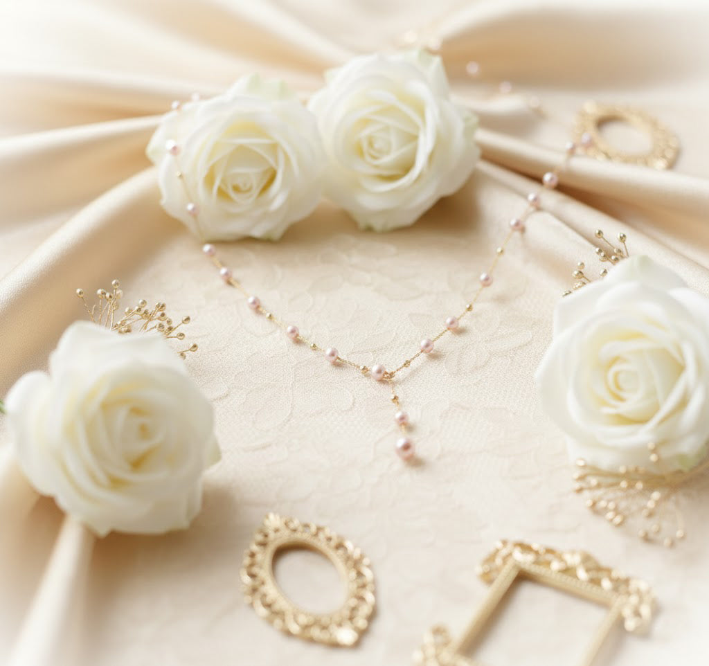 Women's Multi-tassel Long Freshwater Pearl Necklace